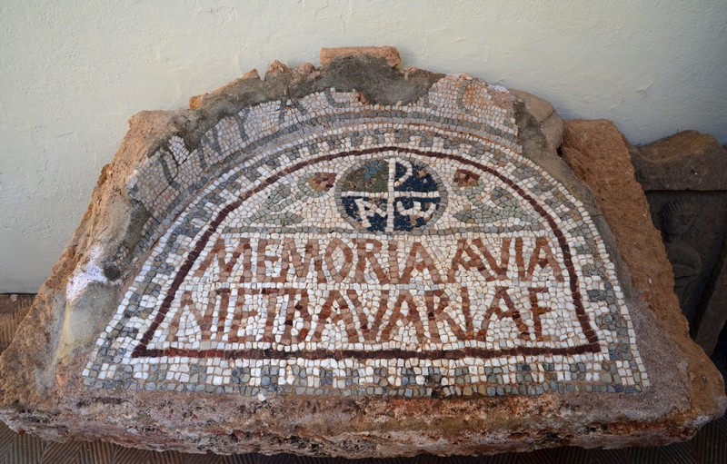 Tipasa, Christian mosaic