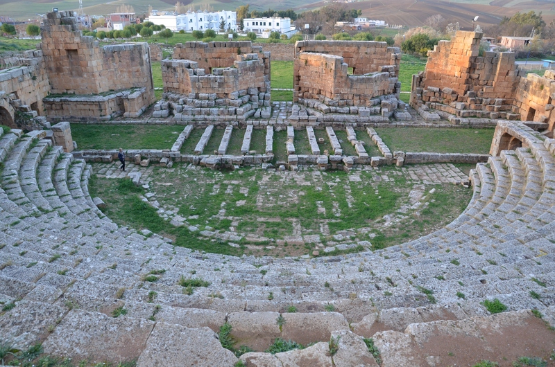 Thubursicum Numidarum, Theater, General view