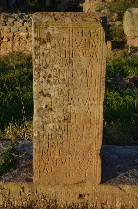 Thubursicum Numidarum, Ain el-Youdi, Tombstone