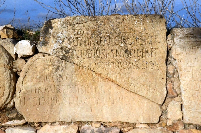 Madauros, Christian tombstone (2)