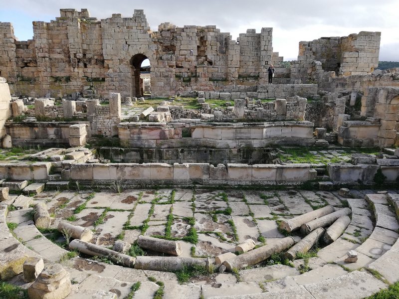 Madauros, Odeon, General view