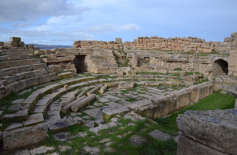 Madauros, Odeon, Seats