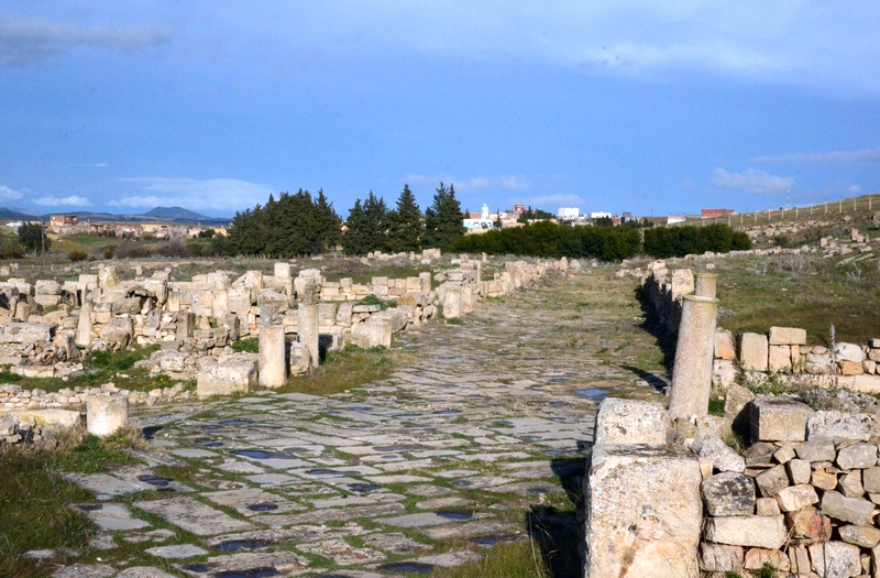 Madauros, Street