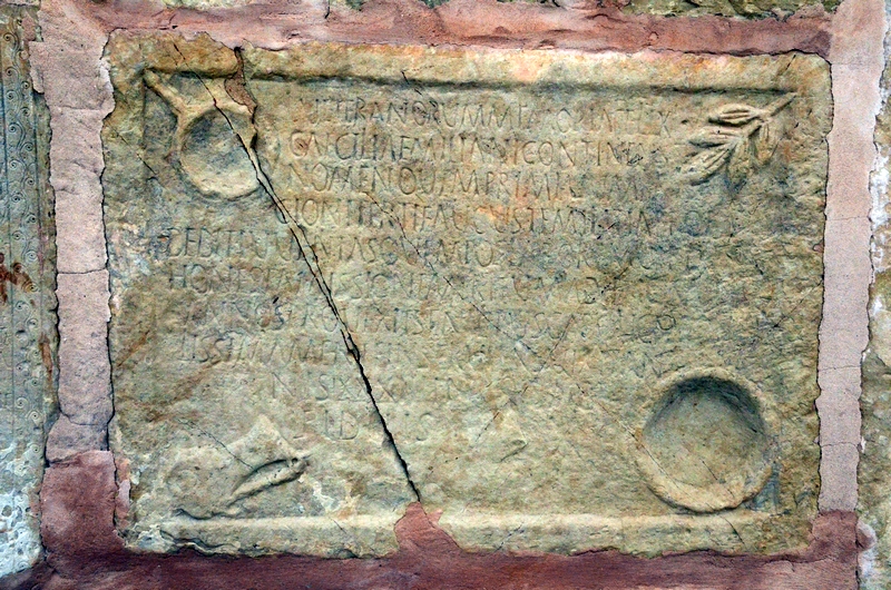Madauros, Inscription referring to a Christian soldier of III Augusta