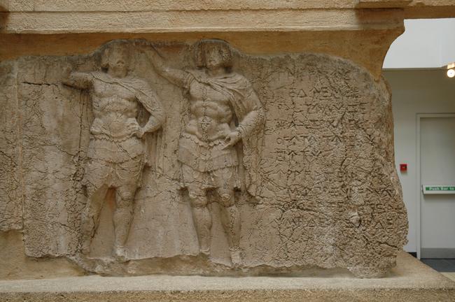 Xanthus, Payava's tomb, Relief
