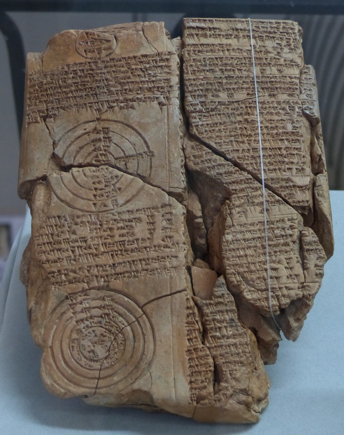 Uruk, Old-Babylonian geometrical tablet