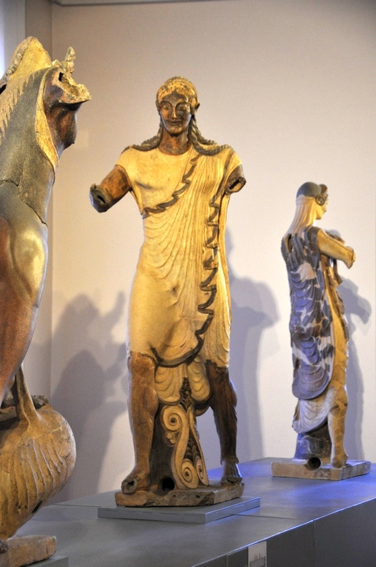 Veii, Portonaccio Sanctuary, Statue of Aplu (Apollo)