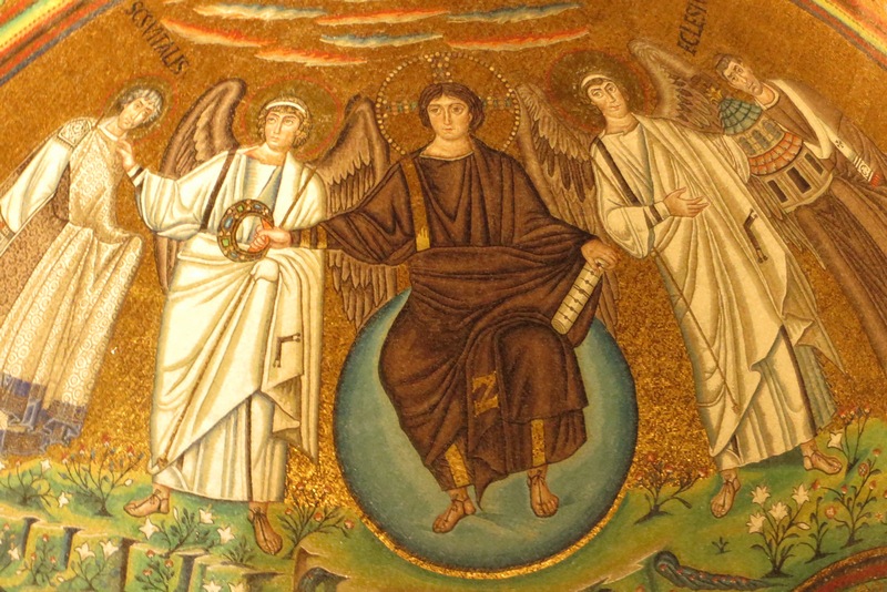 Ravenna, San Vitale, Apse, Mosaic of Christ