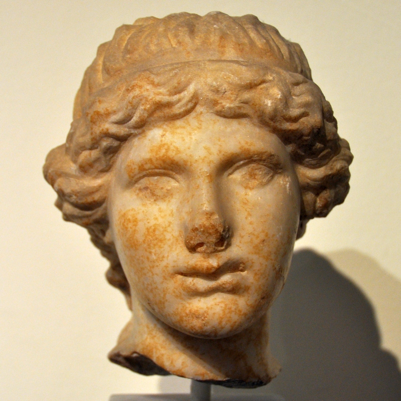 Chalcis-Vromousa, Head of a woman