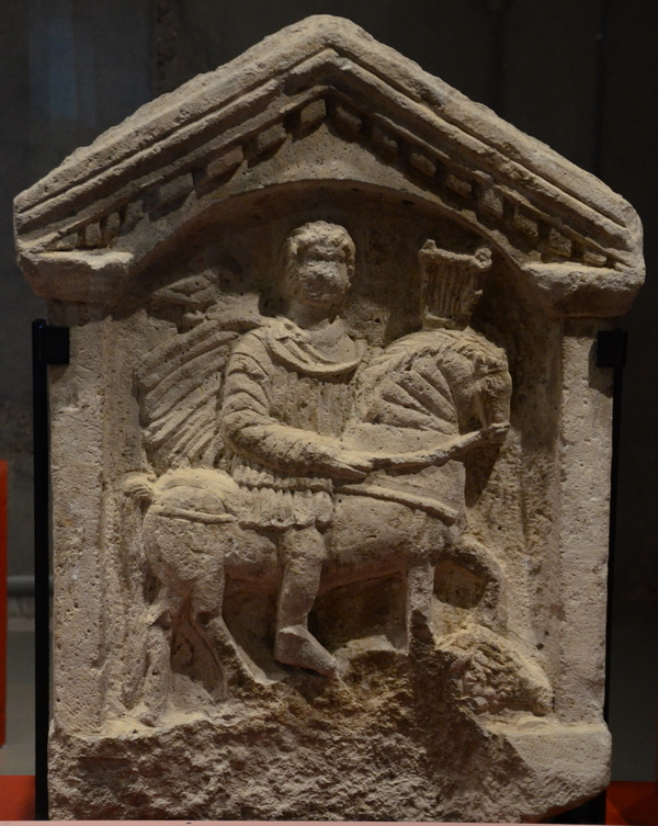 Gilău, Relief of Apollo as a horseman