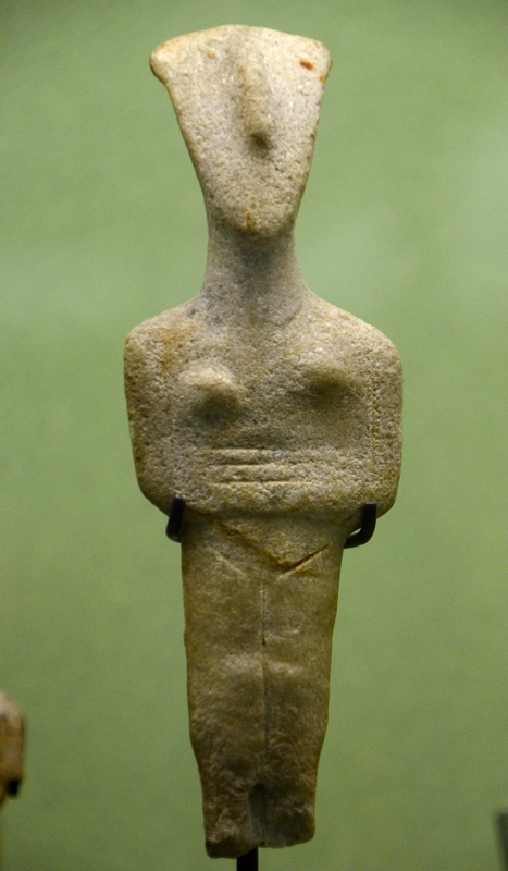 Santorini, Cycladic idol