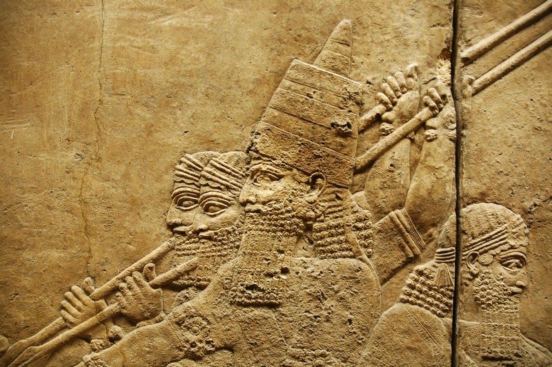 Nineveh, Palace of Aššurbanipal, Aššurbanipal's Lion Hunt (5)