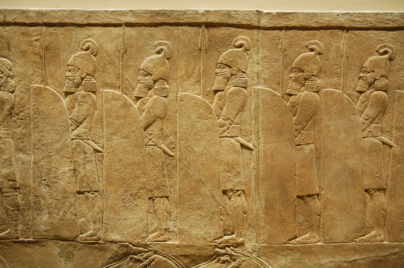 Nineveh, Palace of Aššurbanipal, Aššurbanipal's Lion Hunt (6)
