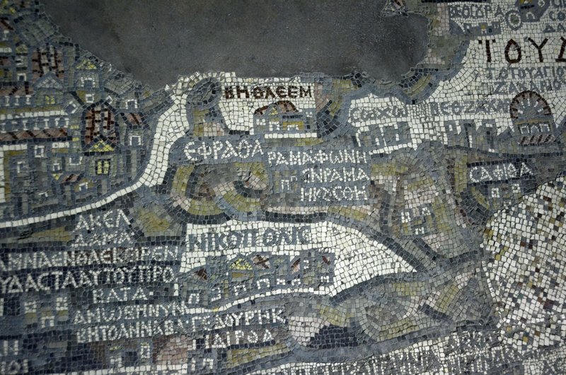 Madaba Map, Bethlehem