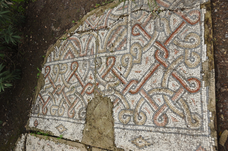 Capernaum, Byzantine Mosaic