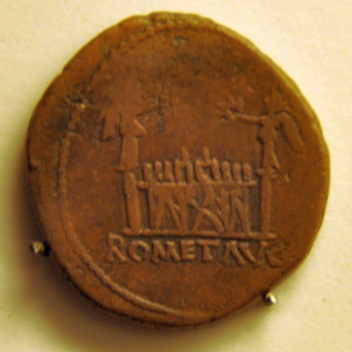 Coin with the altar of Lyon