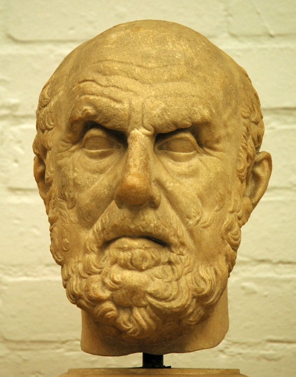 Rome, Via Latina, Villa of Murena, Portrait of Aratus of Sicyon