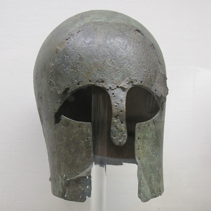 Piraeus, Corinthian helmet
