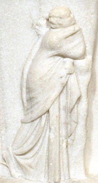 Apotheosis of Homer, Polyhymnia