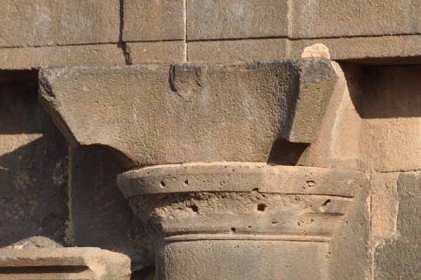 Bosra, Nabataean Arch, capital
