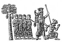 Seal of Artaxerxes III as conqueror