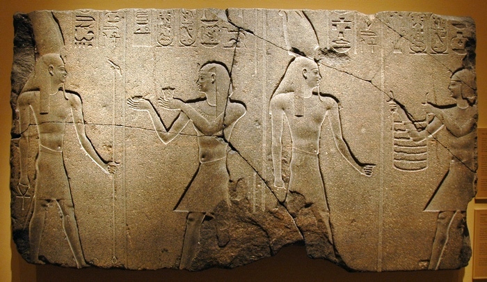 Behbeit el-Hagar, Nectanebo II sacrificing to Osiris