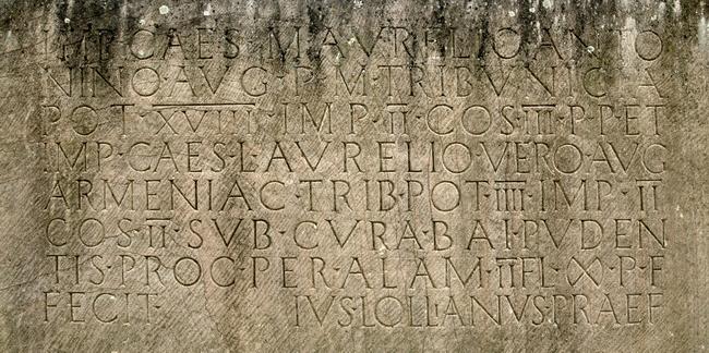 Aalen, Building inscription (copy)