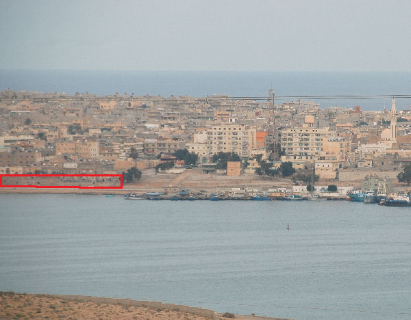 Tobruk, View, Wall