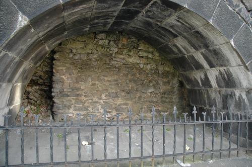 Remagen, Remains of the wall of the ancient fort