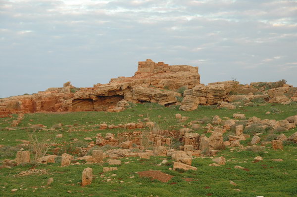 Apollonia, Acropolis