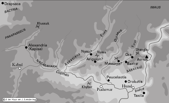 Map of Gandara