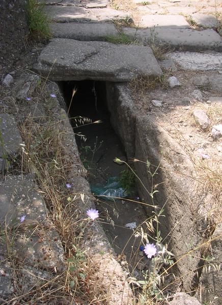 Aspendus, Sewer