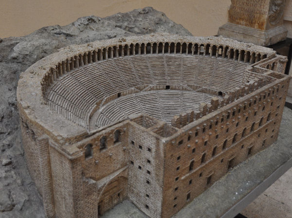 Aspendus, Theater, Model