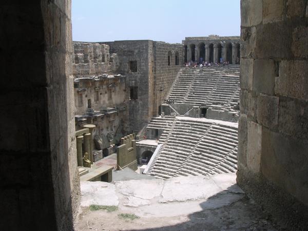 Aspendus, Theater, View