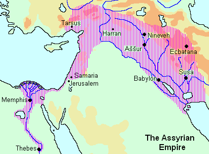 Map of Assyria