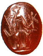 Minerva on a cameo