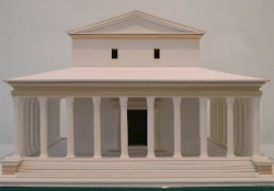 Elst, temple, model