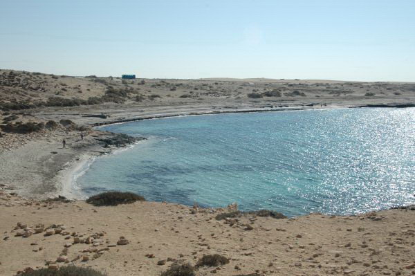 Boreum, South harbor, seen from the citadel