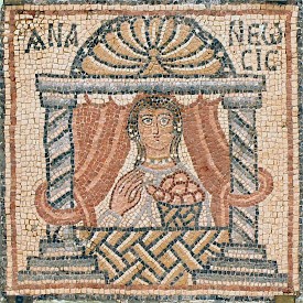 Qasr Libya, mosaic 1.02.c (Ananeosis)