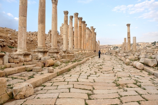 Gerasa, colonnaded road