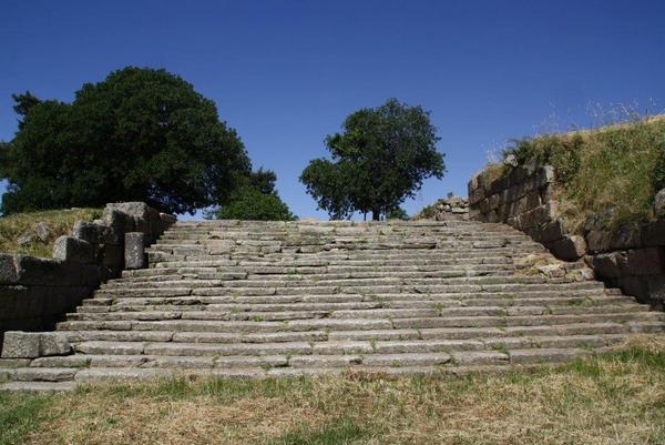 Labraunda, Stairs to Propylaea