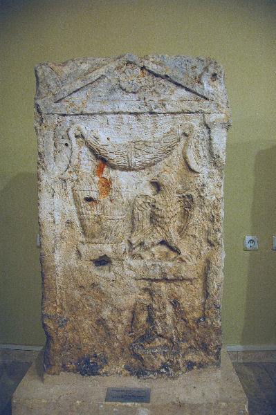 Zeugma, Funerary stela