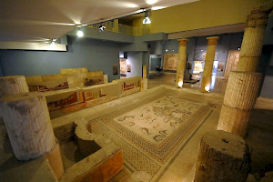 Oceanus Mosaic in the Zeugma Mosaic Museum in Gazi Antep