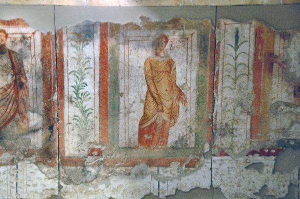 Zeugma, Wall painting of Penelope
