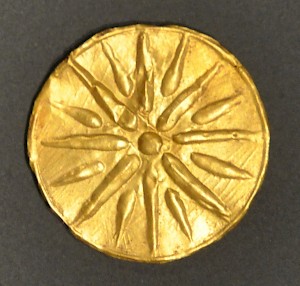 "Sun of Vergina" from Pydna