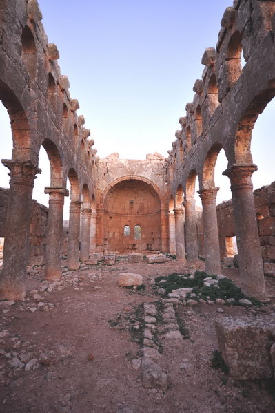 Mushabbak, church, nave