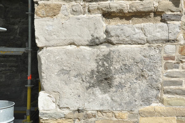 Maastricht, Natural stone in the basilica of Our Lady