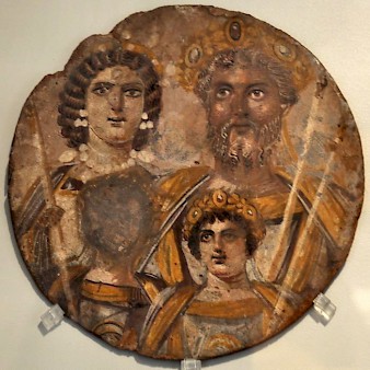Julia Domna, Septimius Severus, Geta (erased), and Caracalla