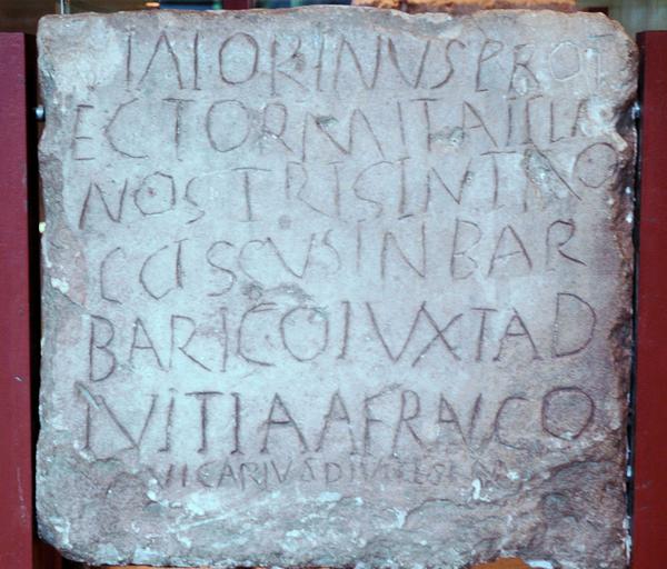 Köln-Deutz, Tombstone of Viatorinus