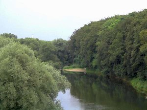 The Lippe near Beckinghausen